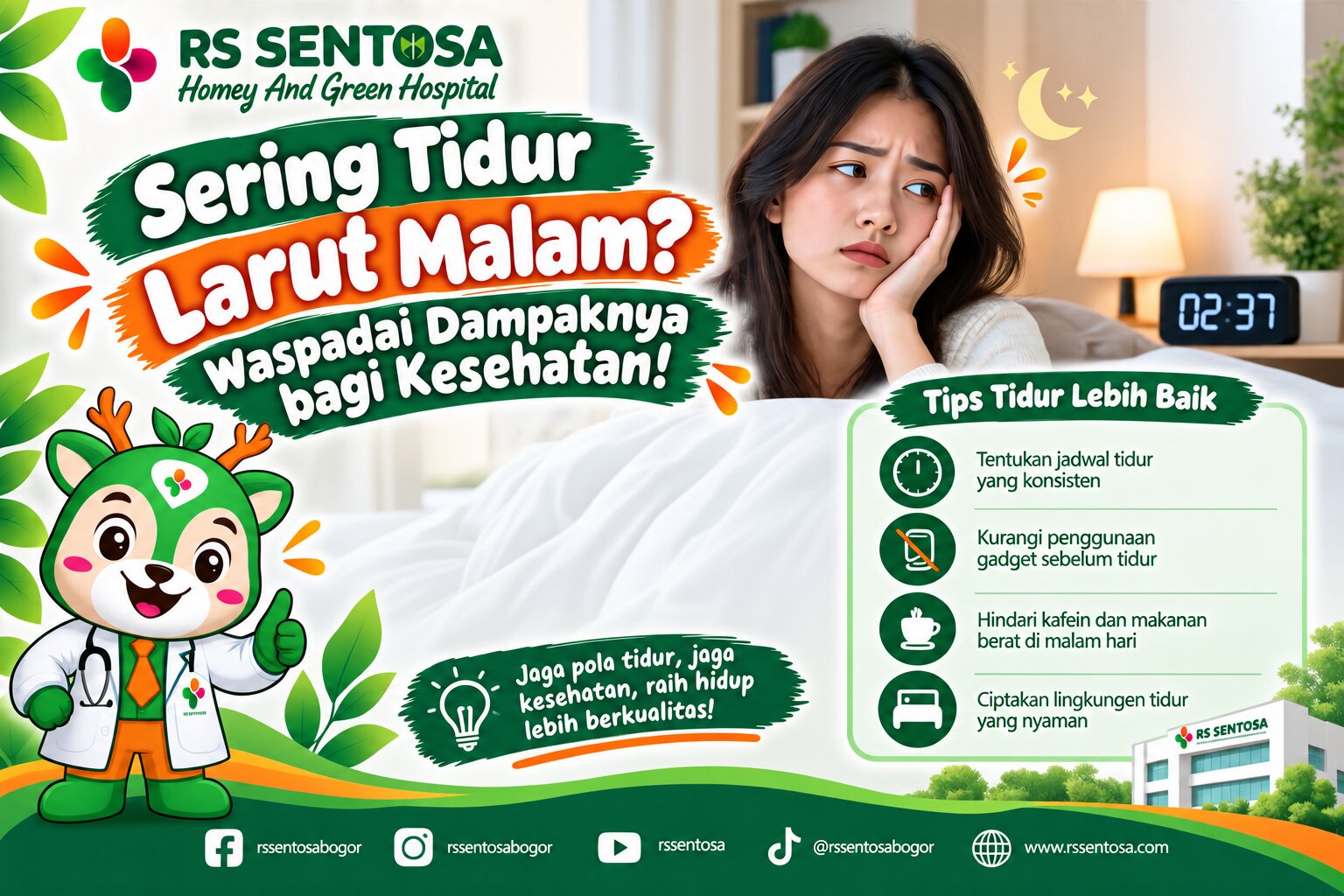 Sering Tidur Larut Malam? Waspadai Dampaknya bagi Kesehatan